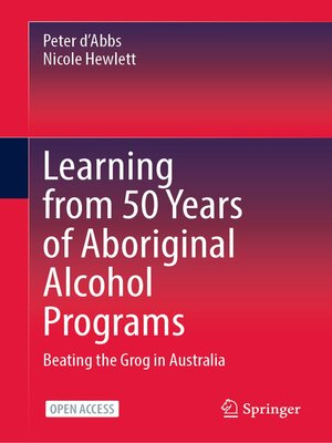 cover image of Learning from 50 Years of Aboriginal Alcohol Programs